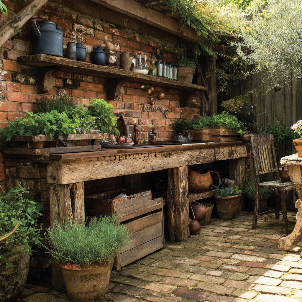DIY outdoor kitchen plans