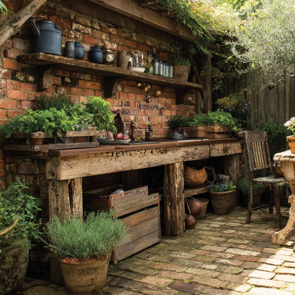 DIY outdoor kitchen plans