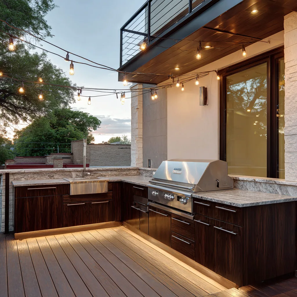 DIY outdoor kitchen plans