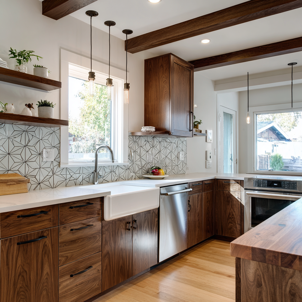 Vintage modern kitchen ideas
