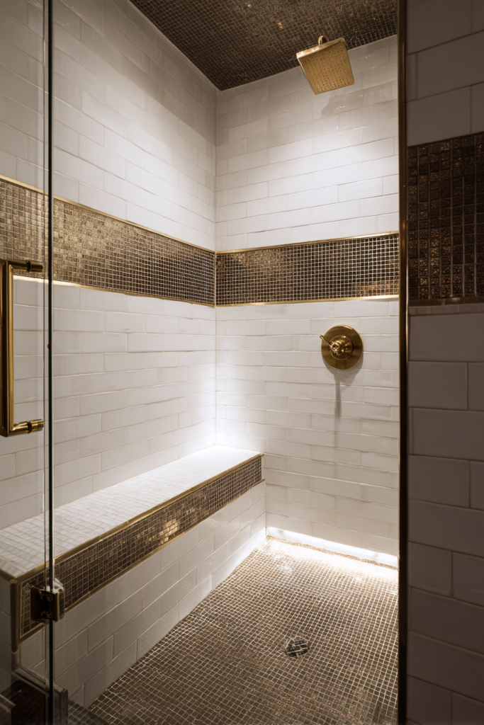 walk-in shower tile ideas