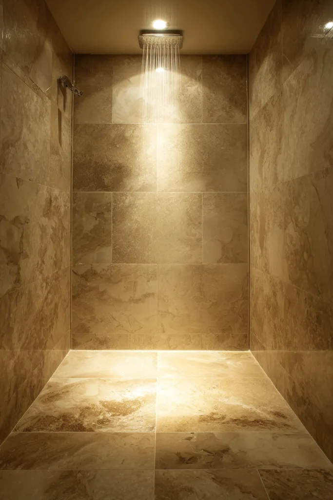walk-in shower tile ideas