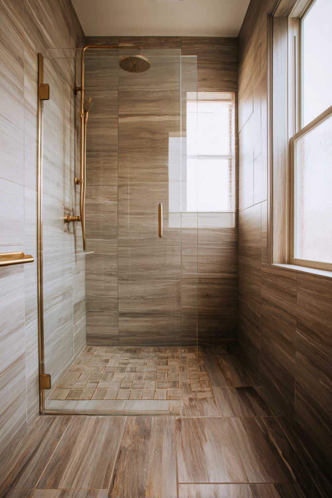 walk-in shower tile ideas