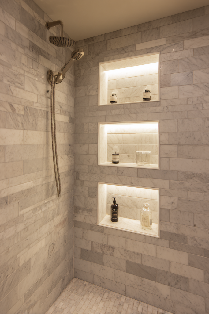 walk-in shower tile ideas