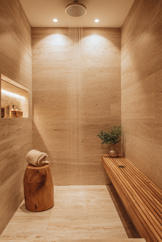 walk-in shower tile ideas