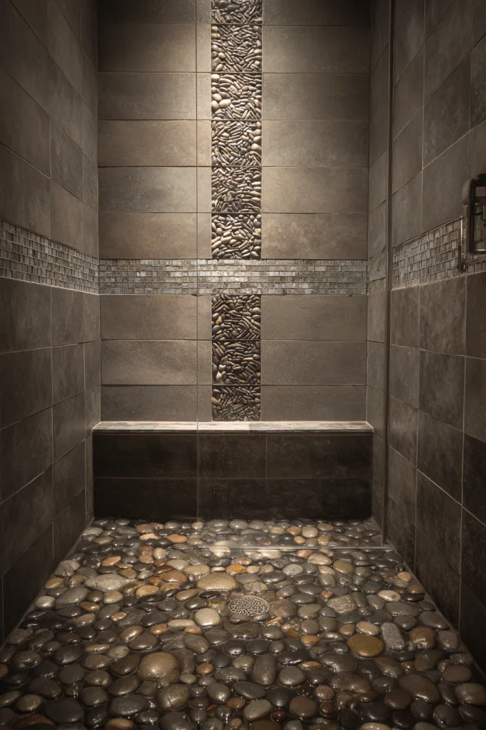 walk-in shower tile ideas