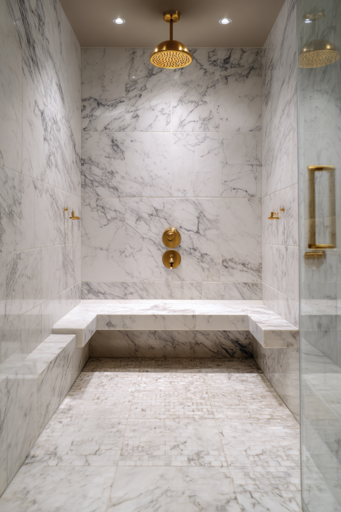 walk-in shower tile ideas