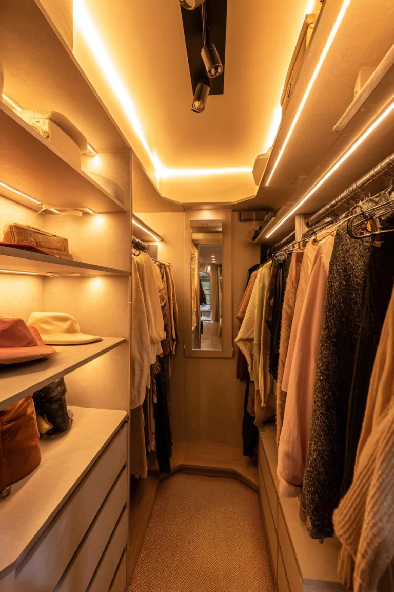 Small Walk-In Closet Organization: 18 Expert Ideas
