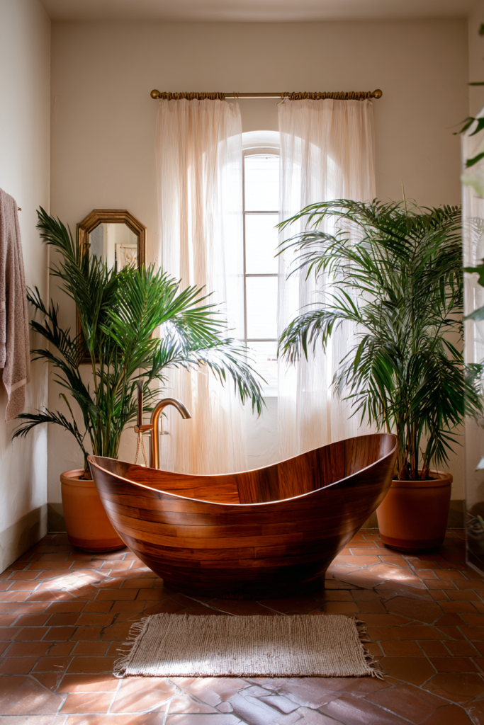 boho bathroom designs