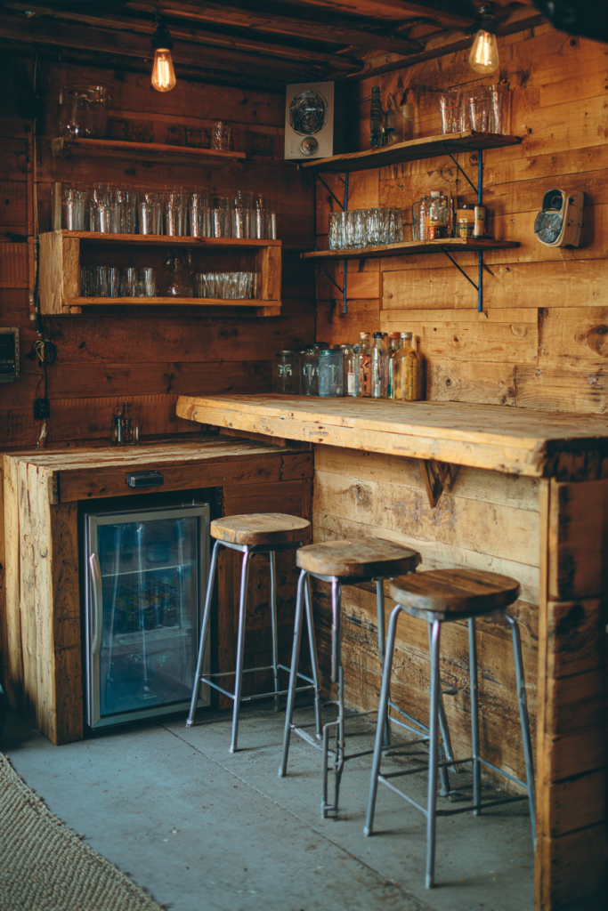 garage hangout ideas