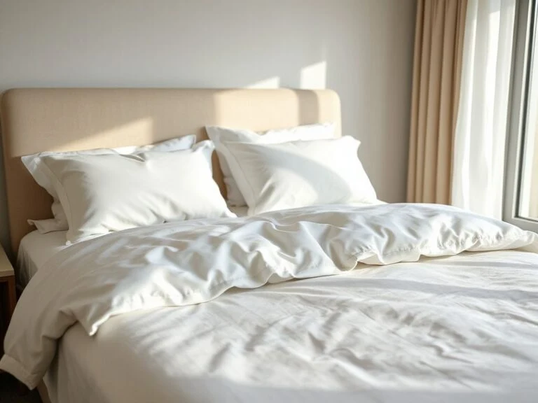 how to make a bed look hotel quality