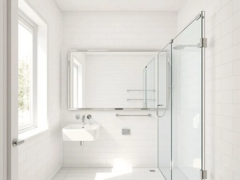 how to make a small bathroom look bigger