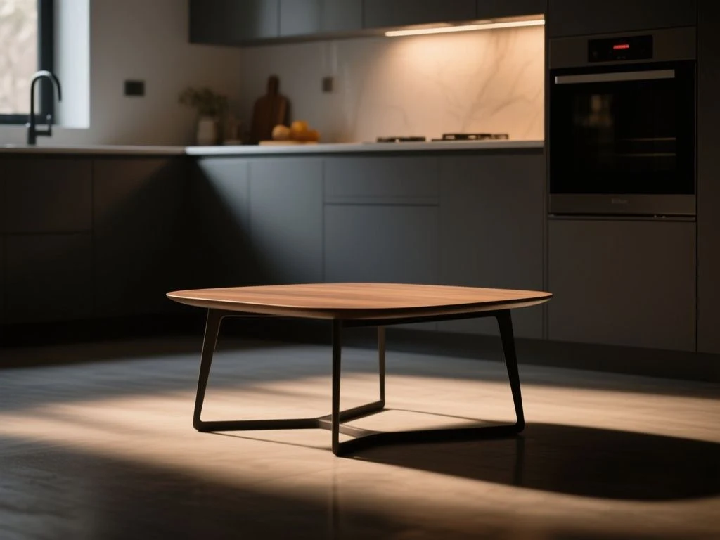 style  coffee table - detailed view