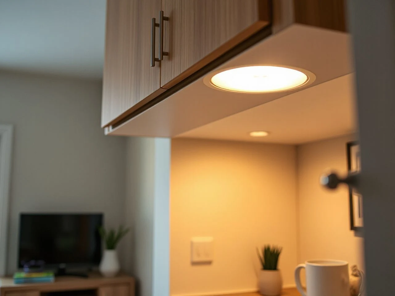 adding under cabinet lighting - step by step