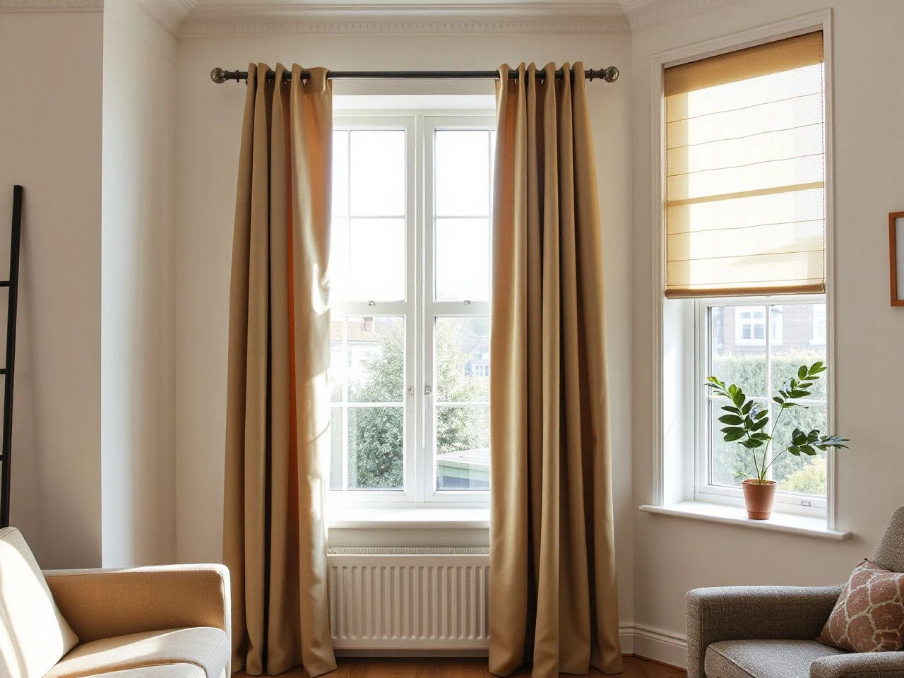 Bay Window Curtains and Blinds: Rules of Thumb Explained