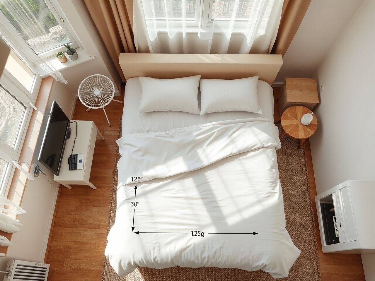 bed sheet sizes and dimensions - step by step