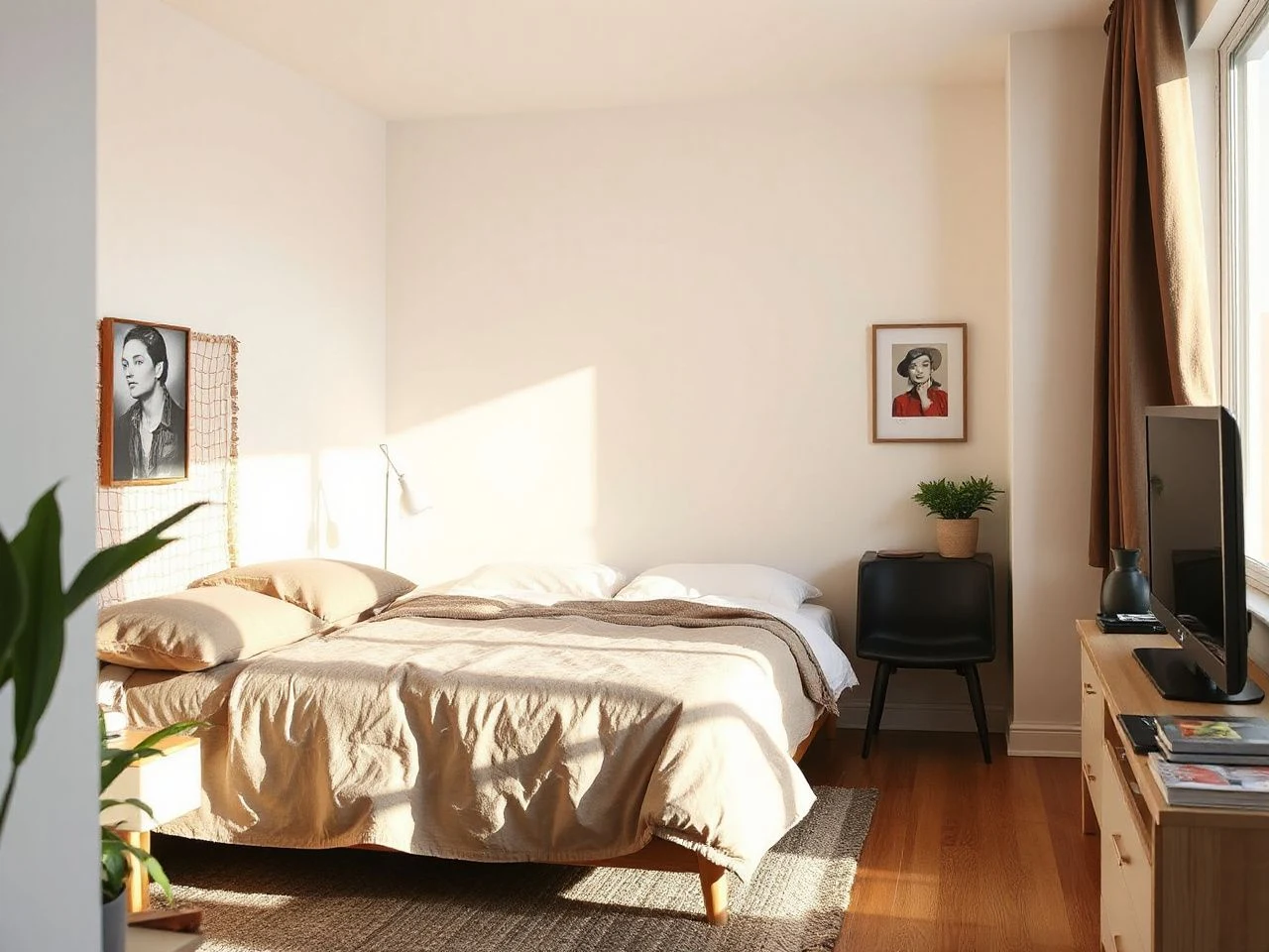 bedroom ideas on budget - detailed view