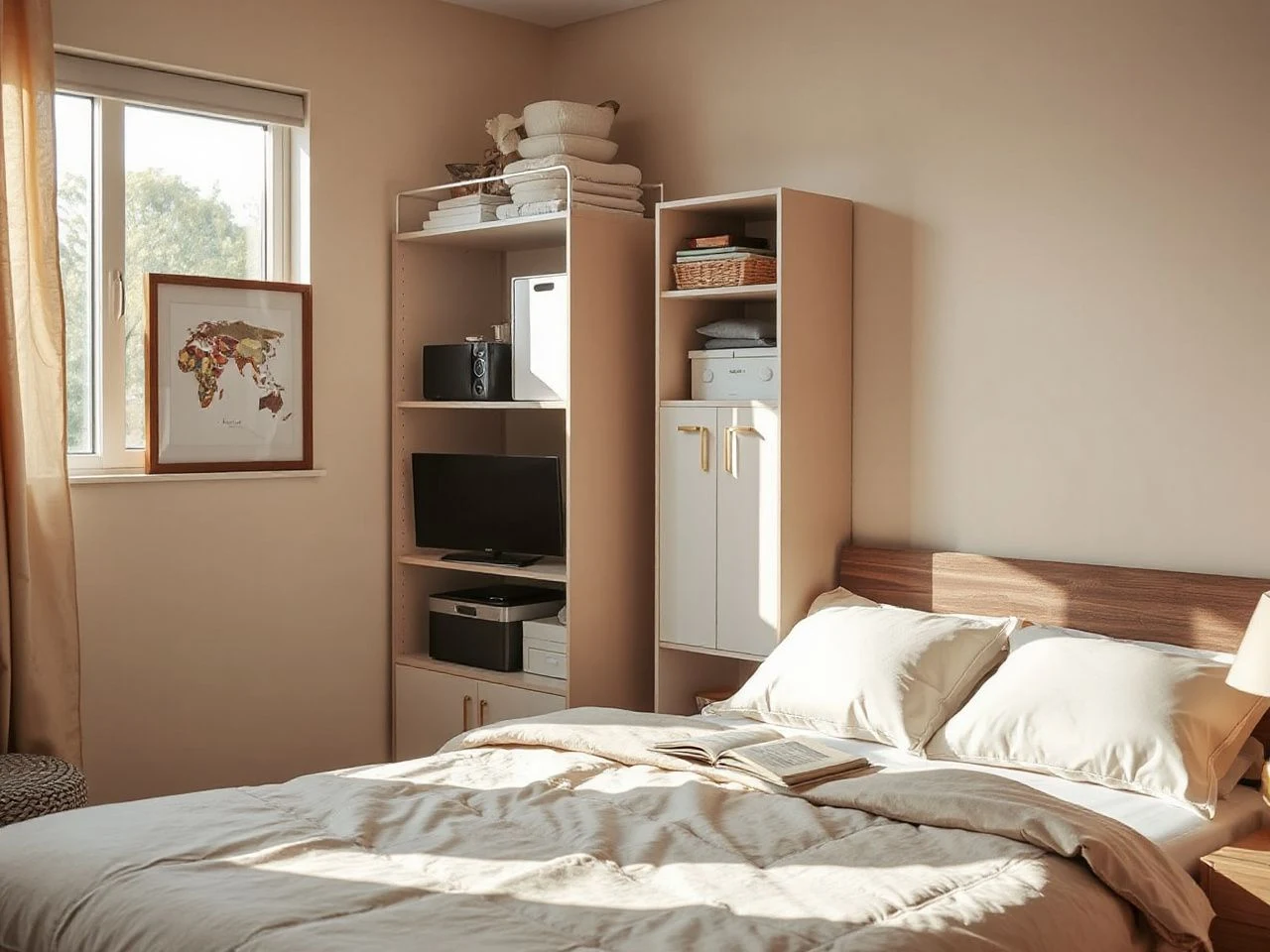 bedroom storage and organization - step by step