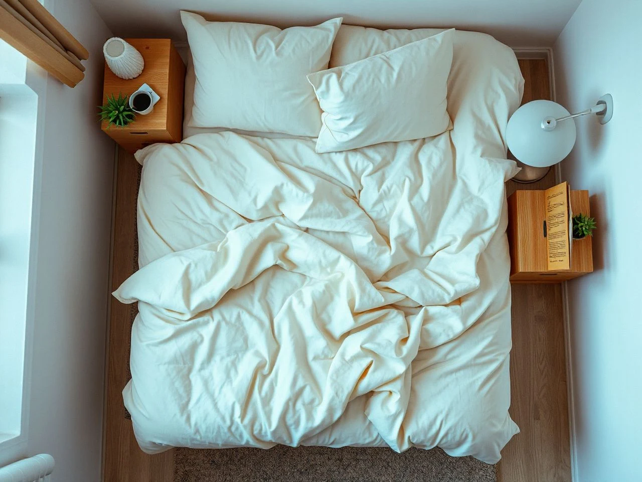 bedding material - step by step