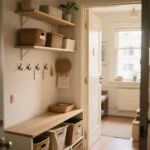 cheap home organization ideas for a renter-friendly room