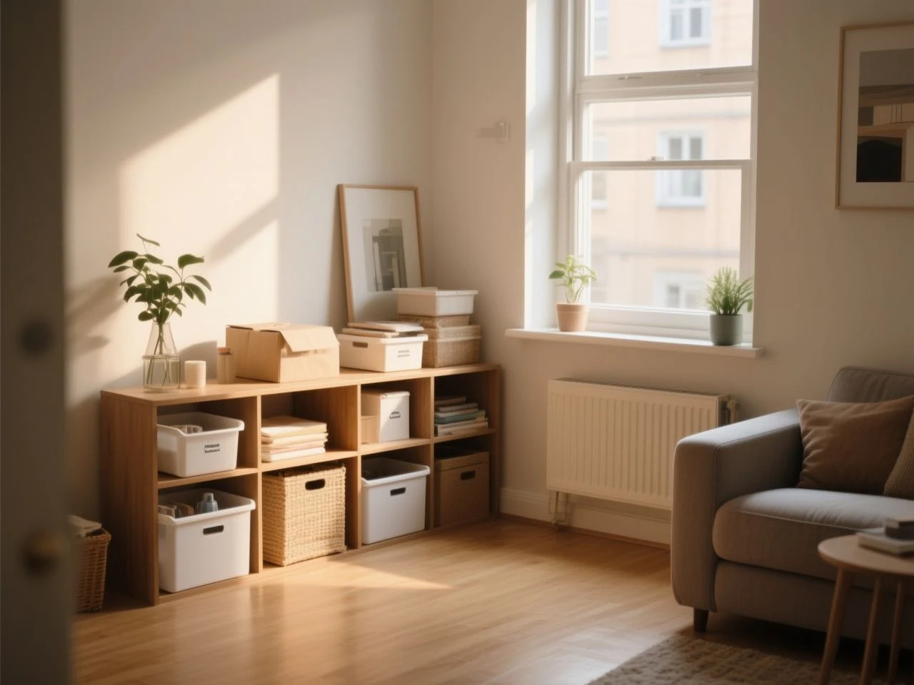 cheap home organization ideas - step by step