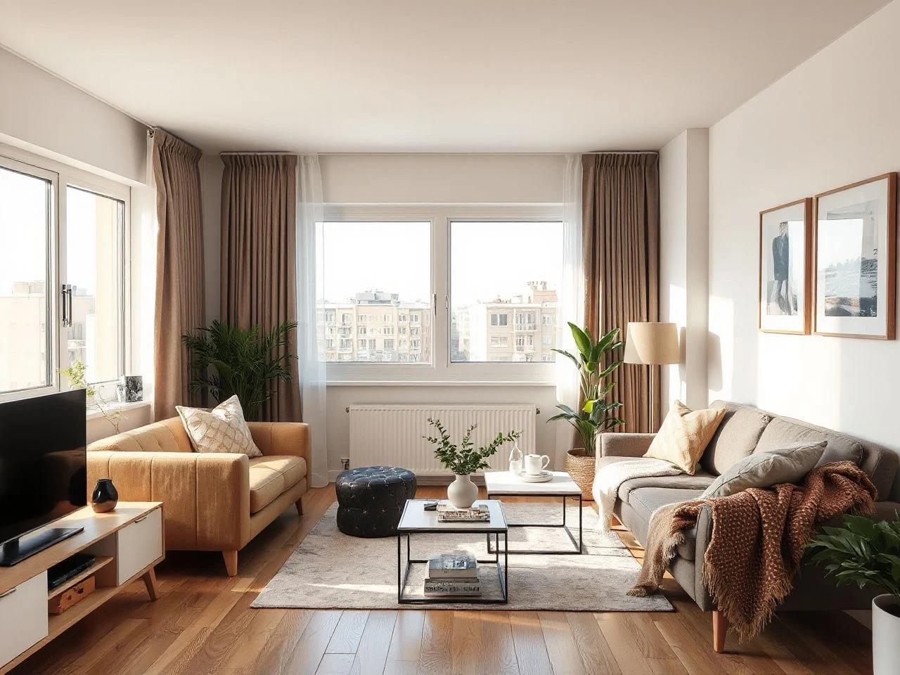 contemporary living room decor ideas - step by step