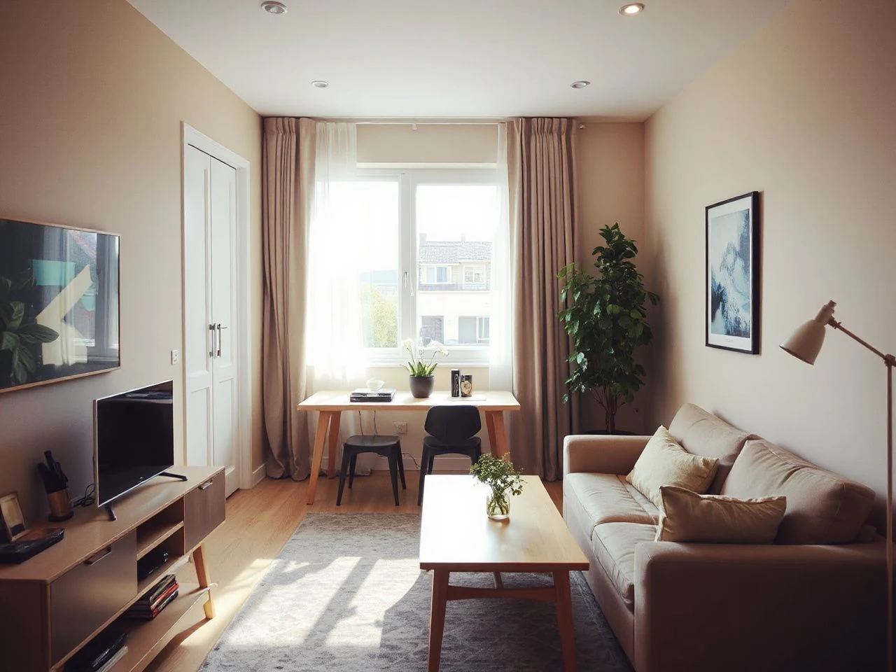 decorating ideas for small spaces - step by step