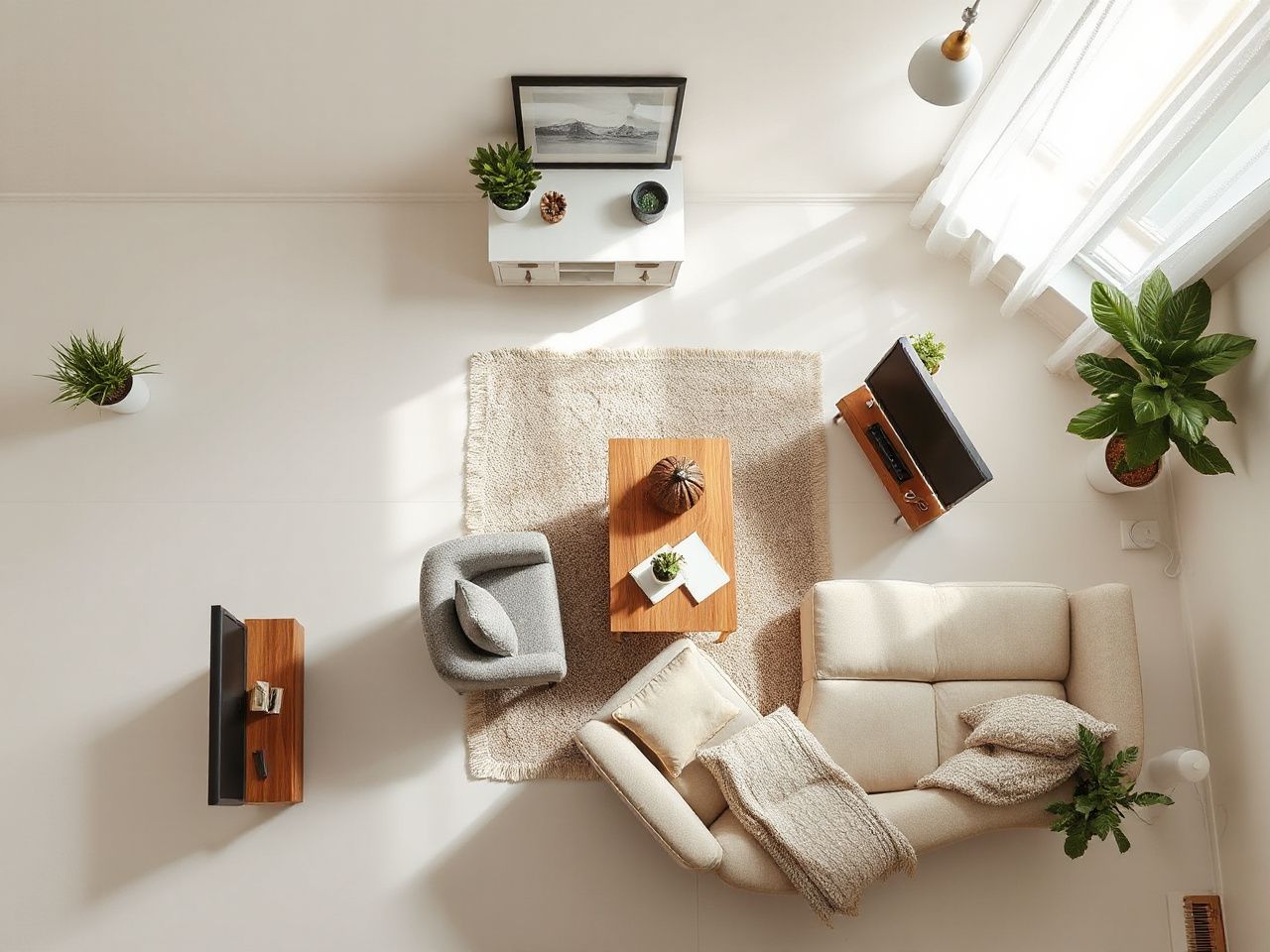 decorating ideas for small spaces - detailed view