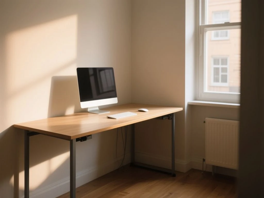 long should you stand at standing desk - step by step