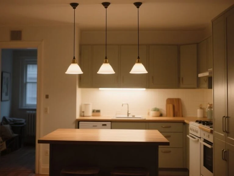 how many pendant lights over an island