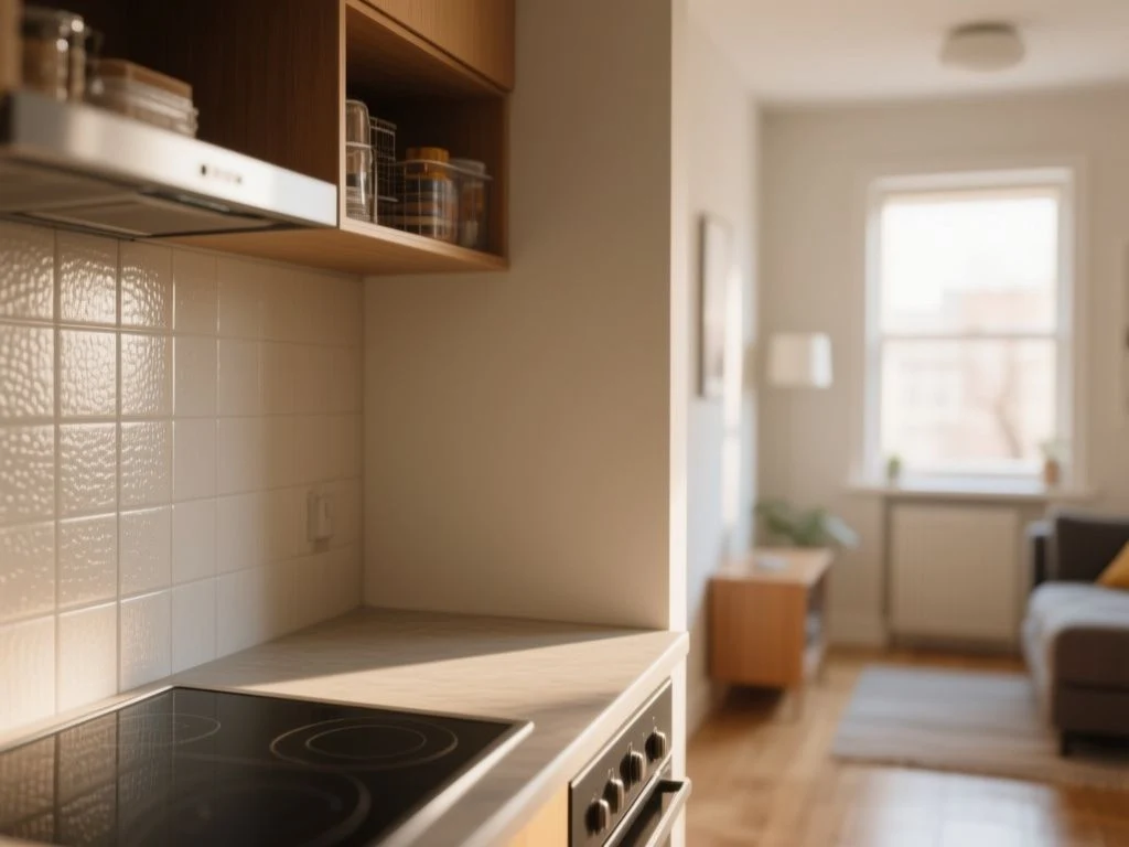 organise  kitchen with no pantry - step by step