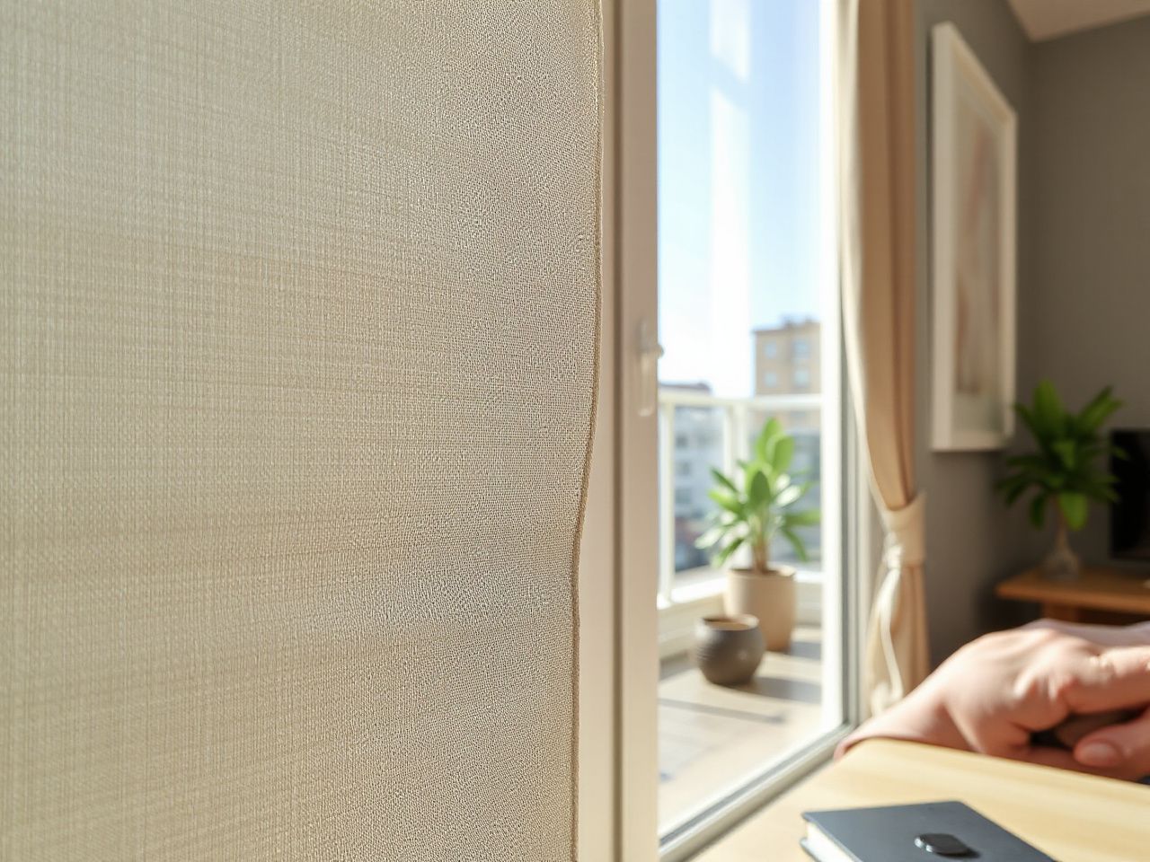 large window treatment options - detailed view