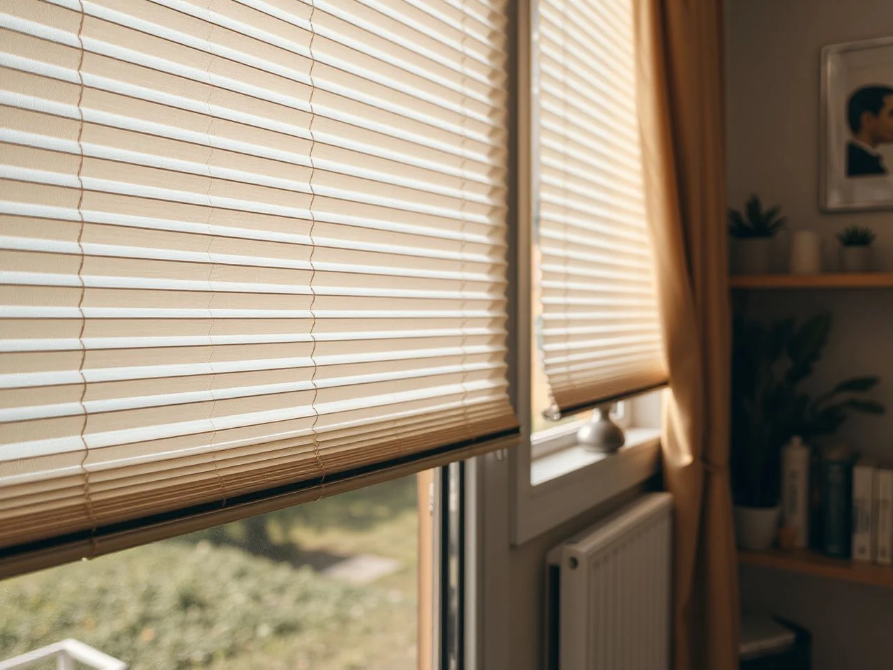 measuring blinds for windows - detailed view