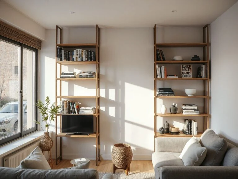 open shelving buying guide for a renter-friendly kitchen