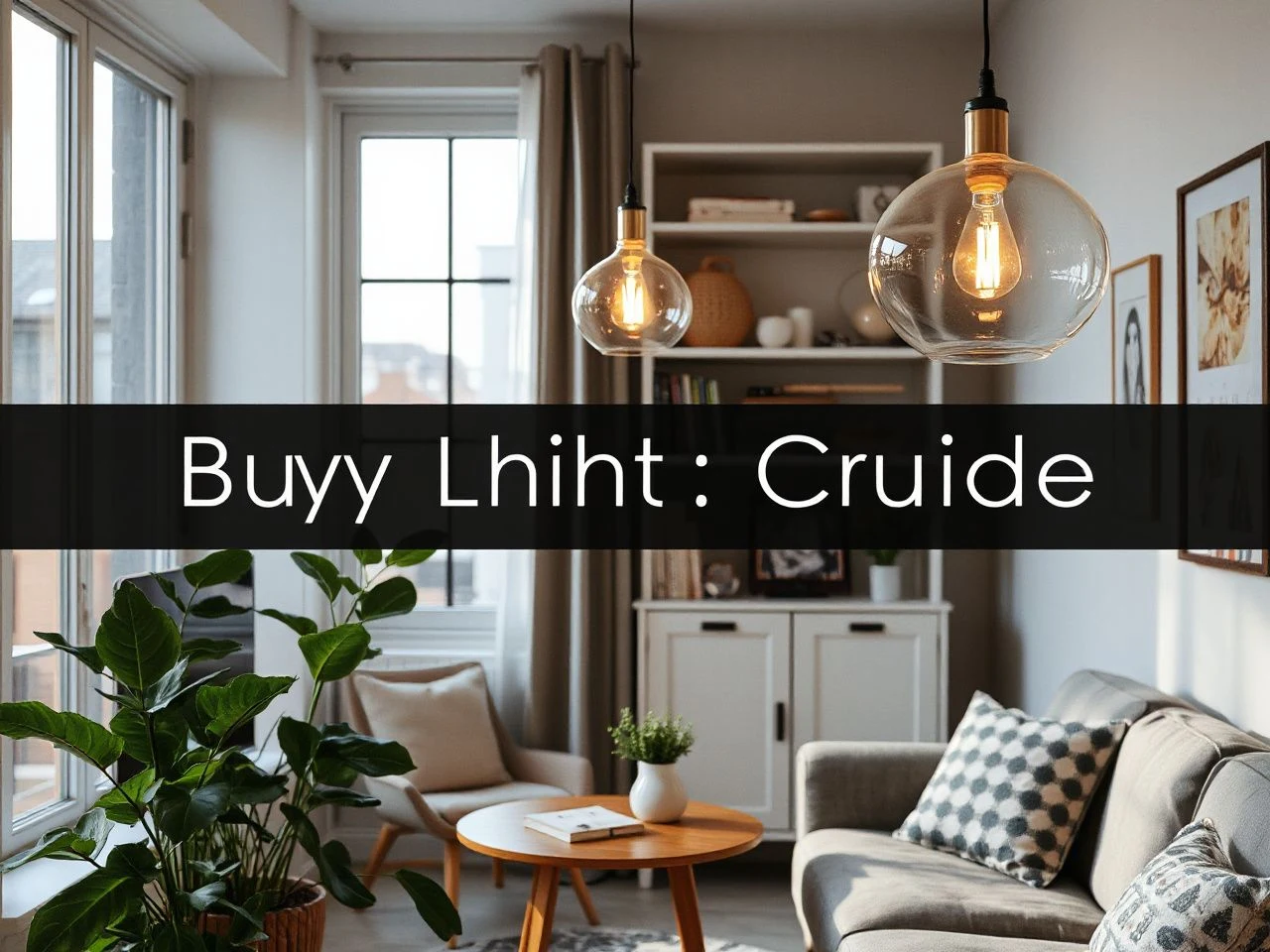 pendant lights buying guide - step by step