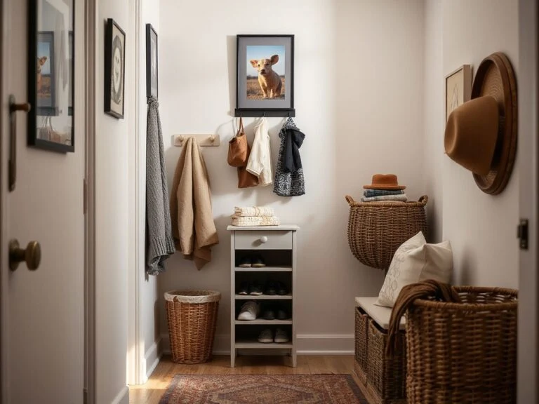 small entryway storage solutions