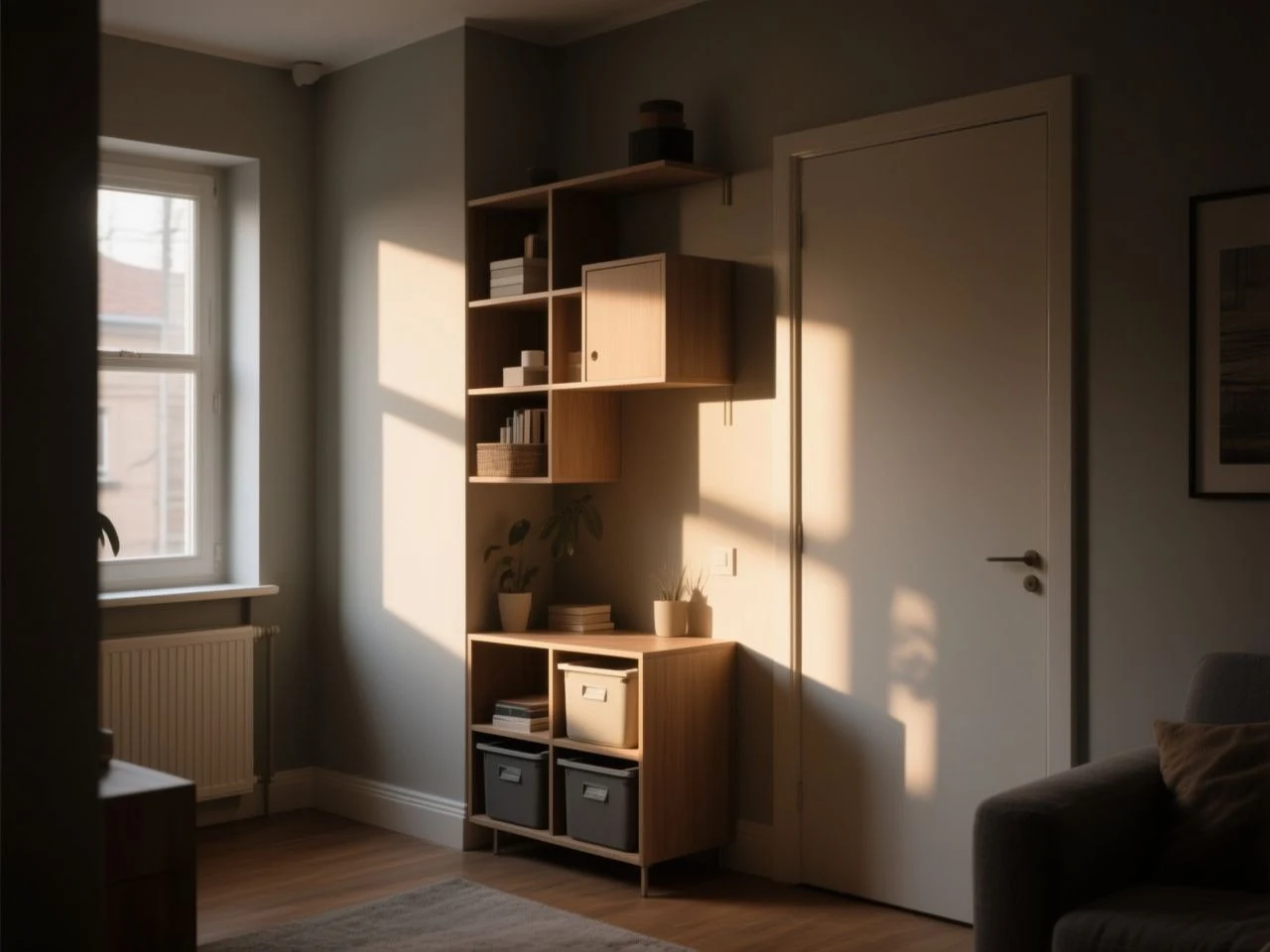storage solutions for small spaces - detailed view