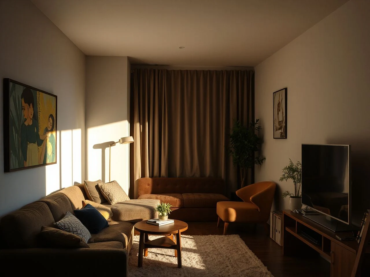 trending living room styles - detailed view