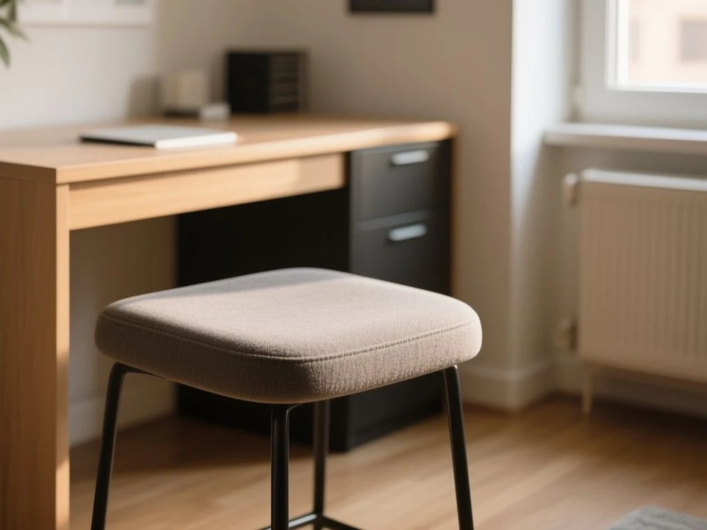 desk height correct for my chair - step by step