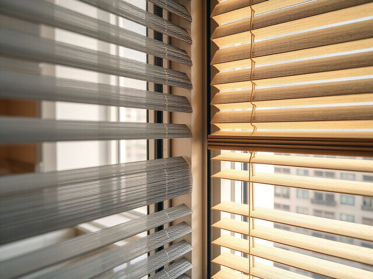 window blind types - step by step