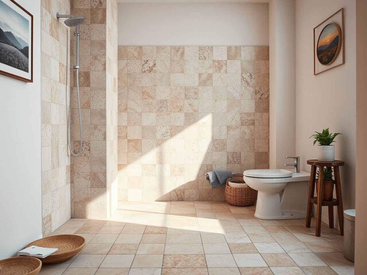 bathroom tile ideas - step by step
