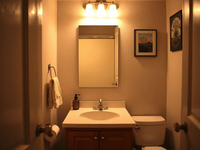 bathroom vanity height