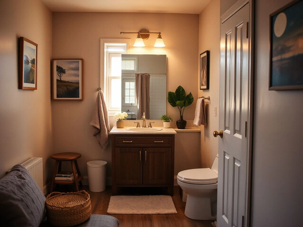 bathroom vanity height - detailed view