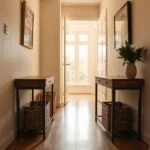 best console tables for narrow hallways