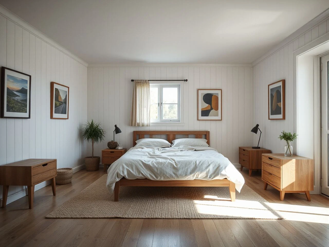 Board and Batten Bedroom: A Practical Look at Wall Design