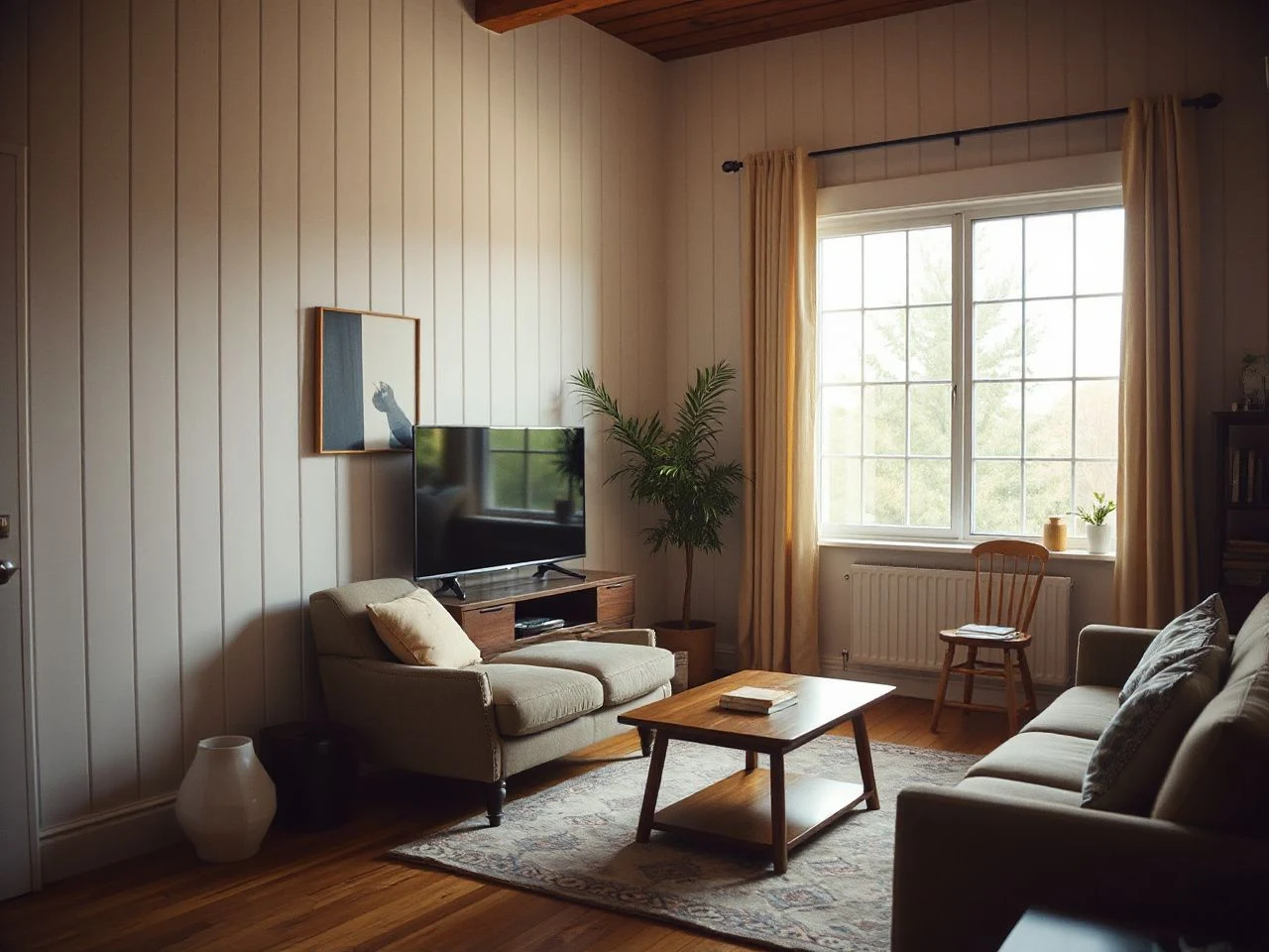 board and batten interior walls - step by step