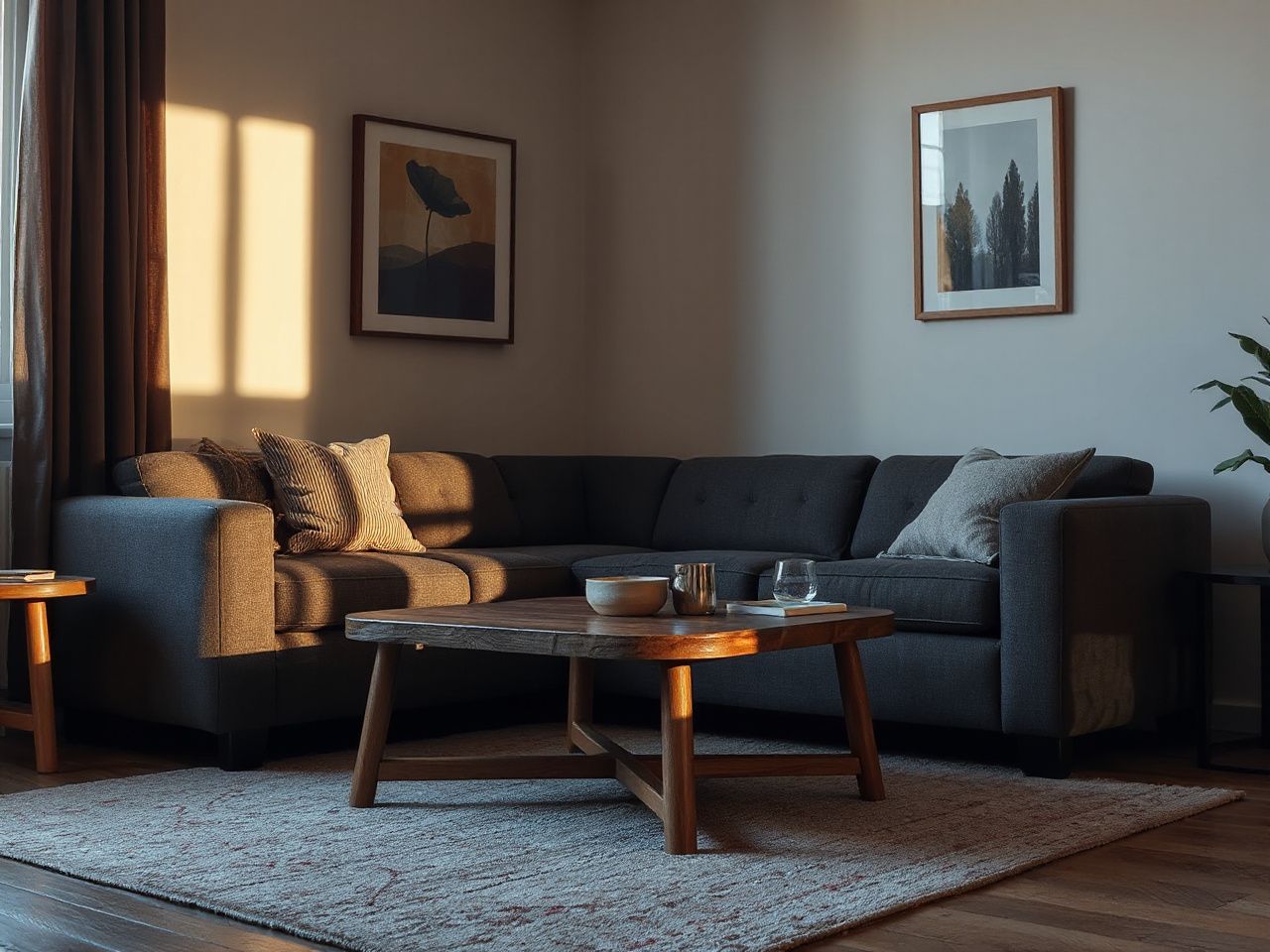 coffee table height - step by step