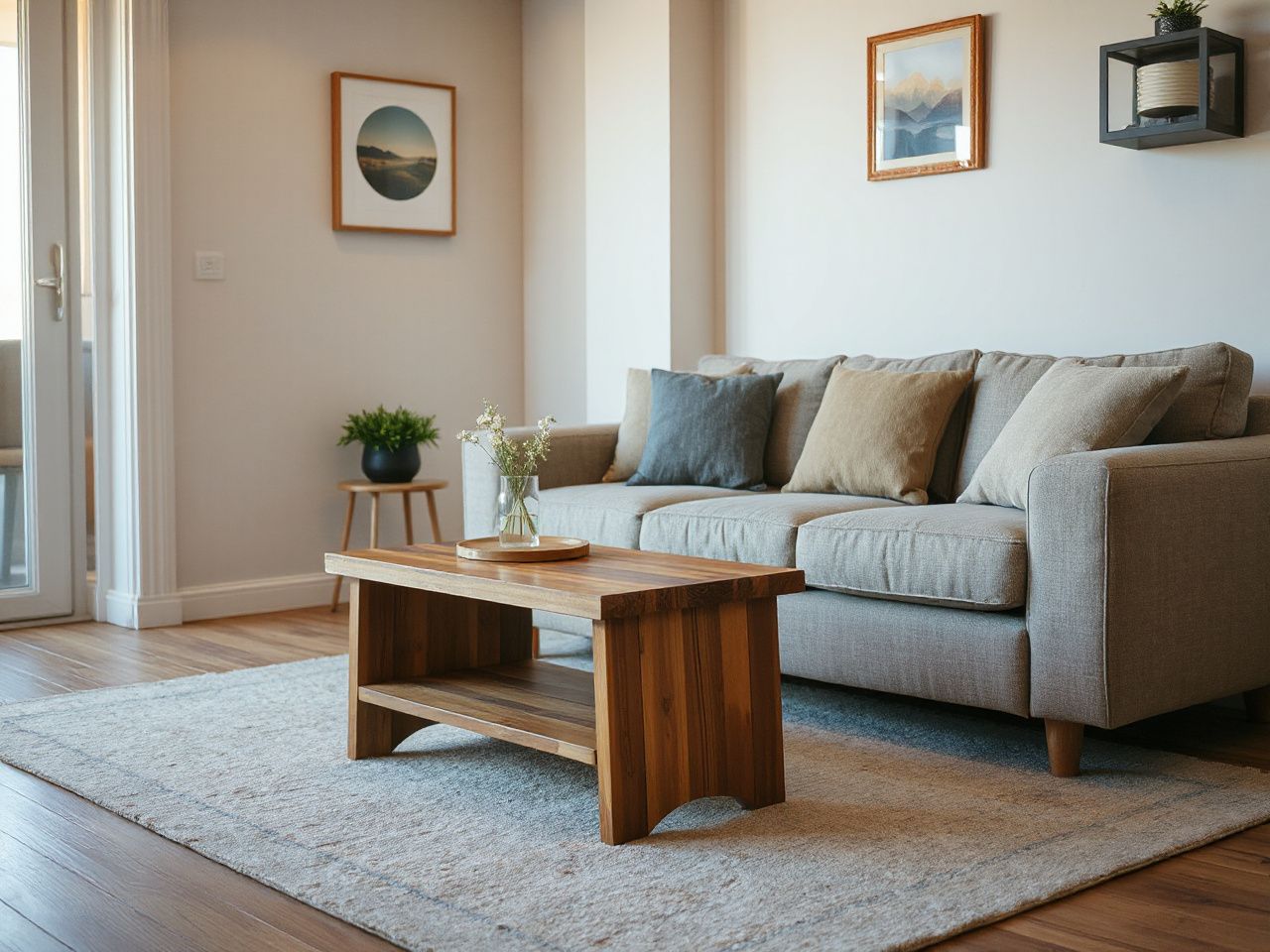 coffee table height - detailed view