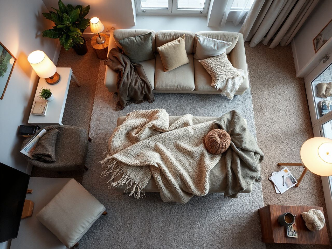 cozy home decor ideas - detailed view