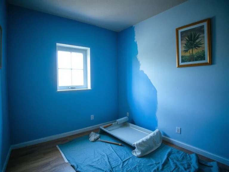 how to paint a room
